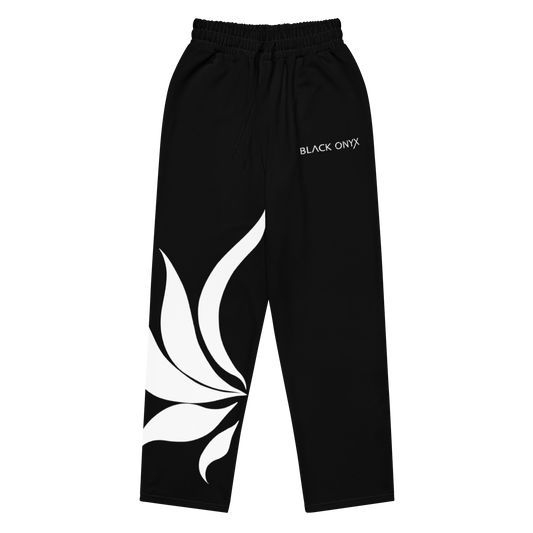Pantalon de sport large all over unisexe Black Onyx