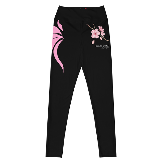 Leggings Black Onyx / Sakura