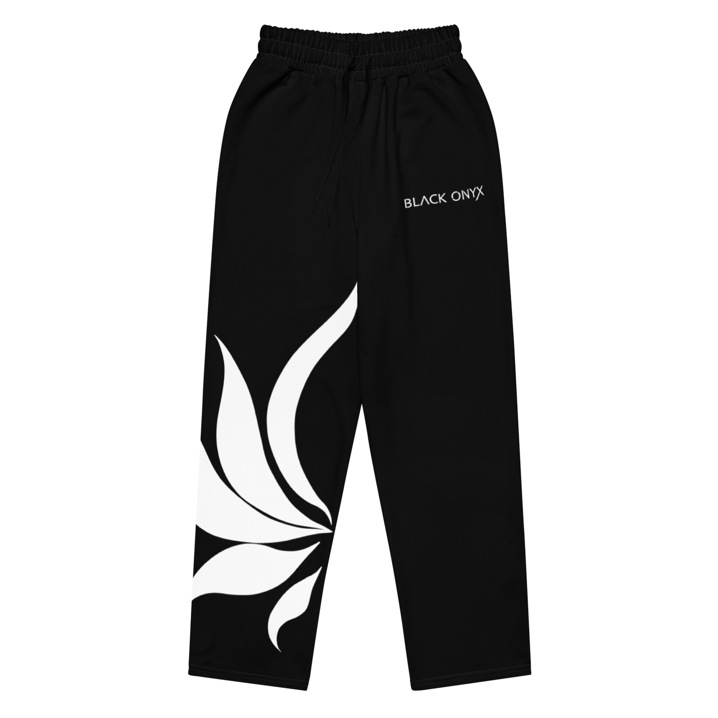 Pantalon de sport large all over unisexe Black Onyx